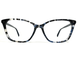 OGI Eyeglasses Frames AQUATENNIAL/411 Black Blue Tortoise Cat Eye 53-15-145 - £73.30 GBP