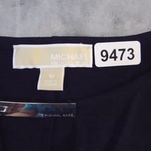 Michael Kors Shirt Womens Medium Blue Lightweight Casual Sleeveless Stretch - £17.89 GBP