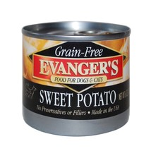 Evanger&#39;s Grain-Free Wet Dog &amp; Cat Food Sweet Potato 6oz. (Case of 24) - £60.89 GBP