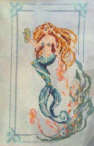 Primary image for SALE! Complete Xstitch Materials - RL39 LITTLE MERMAID by Passione Ricamo