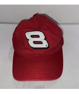 Chase Authentics Dale Earnhardt Jr #8 NASCAR Hat Red Baseball Back Adjus... - $18.99