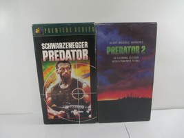 Predator 1 and 2 VHS  Arnold Schwarzenegger Danny Glover - £8.35 GBP