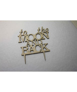 Custom To the Moon and Back Wedding Cake Topper -Anniversary  Cake Topper - $224.41 MXN