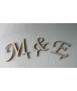Wedding Cake Topper Initial Accessory Monogram Birthday Cake Decoration ... - $88.97 MXN
