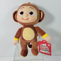 Cocomelon JJ MONKEY Baby Doll Animal Hoodie PJ Pajama Stuffed Plush Toy 8” - £15.43 GBP