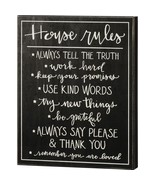 Primitives by Kathy House Rules Always Tell The Truth Work Hard Keep - $31.89 CAD
