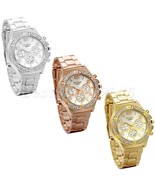 Fashion Women Ladies Girl Stainless Steel Band Analog Quartz Wrist Watch... - £19.98 GBP