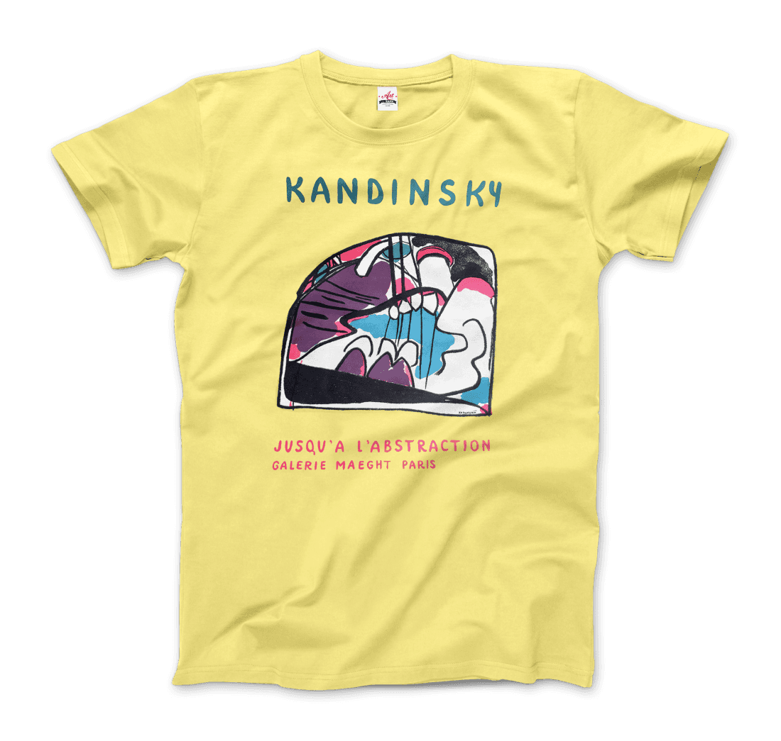 Primary image for Wassily Kandinsky - Jusqu'a l'abstraction 1960 Artwork T-Shirt