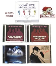 Easy Listening 5 Disc, Sinatra &amp; Doo Wop Collection  Lot of 5 CDs - £13.33 GBP