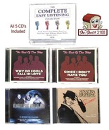 Easy Listening 5 Disc, Sinatra &amp; Doo Wop Collection  Lot of 5 CDs - £13.33 GBP