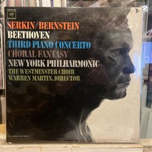 [Classical]~Exc Lp~Beethoven~Leonard Bernstein~Serkin~Third Piano Concerto~Chora - £9.31 GBP
