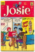 Josie #31 1967- Archie Silver Age Comic- ice cream cover - £40.71 GBP