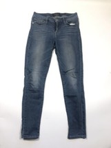 Lucky Brand Jeans Women 6 28 Blue Lolita Super Skinny Low Rise Denim - £18.60 GBP
