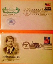 16 First Day of Issue stamped envelopes in mint condition US historic po... - £15.58 GBP