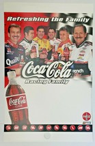 1999 Coca-Cola Racing Family Store Cardboard Display Sign Rare Dale Earn... - £19.68 GBP