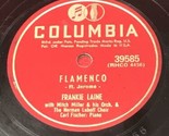 FLAMENCO ~ JEALOUSY Frankie Laine Paul Weston 78 RPM Columbia 1952 Record  - $9.41