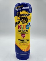 Banana Boat Kids Sport Sunscreen Lotion SPF 50+ UVA/UVB Broad Spectrum Tear Free - £2.19 GBP