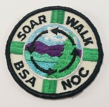 Vtg Twill T &amp; Embroidered Project Soar Walk NOC Boy Scouts of America BS... - $9.47