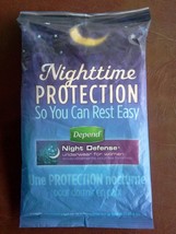 Depend Night Defense Overnight Underwear For Women s/m 1 Count ( Sealed ) - £6.22 GBP