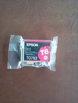 Genuine Epson Series 78 Sealed Printer Ink Cartridge T0783 Magenta  - £10.98 GBP