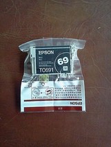 Epson 69 T0691 Black Ink Cartridge - Inkjet -Single Unit-New-Sealed Package - $13.86