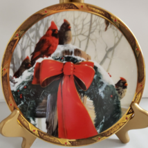 12 Days Of Christmas 4 Calling Bird Collector Plate Fountainhead Mario Fernandez - £22.49 GBP