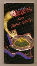 1986 Texas Rangers Media Guide MLB Baseball - £19.14 GBP