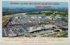 Langhorne Pennsylvania REEDMANS Multi Million Dollar Auto Center Postcard N2 - £10.24 GBP