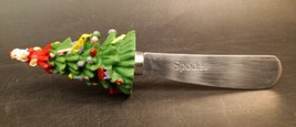 SPODE CHRISTMAS TREE SANTA Replacement Cheese Board Knife, EUC  - £6.30 GBP