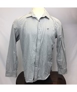 American Eagle Outfitters Vintage Fit Men&#39;s Dress Shirt Size L - $21.11 CAD