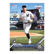 2023 Topps Now 2 Anthony Volpe Rookie Rc Debut Opening Day Ny New York Yankees! - £10.24 GBP
