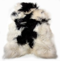 Spotted Black And White Animal Print Area Rug - £113.99 GBP