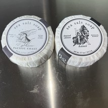 Kopakauai Soap Co. 2pc Lot Sea Salt Soaps 5.7oz Each ~ Hanalei &amp; Pacific... - $14.84