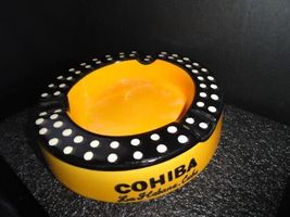 Large Cigar Ashtray Handmade Ceramic 8" diameter by 2" H image 4
