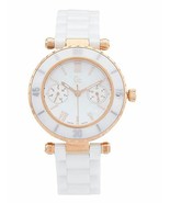 Gc Guess Collection I42004L1S Rose Gold White New Ceramic Women&#39;s Watch - £545.33 GBP