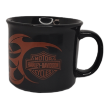 2004 Harley Davidson Coffee Mug Cup Black Ceramic - £10.82 GBP