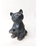 Handpainted Black Cat &#39;Begging Cat&#39;, 1995, Lammermuir Designs - €14,69 EUR