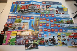 Lot of 57 Mixed Lego Manuals Instruction Books Creator City Speed Architecture++ - £14.80 GBP