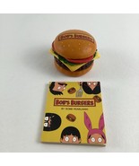 Bob&#39;s Burgers Talking Burger Button Tina Louise Bob Belcher Family Mini ... - $19.75
