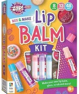 Zap! Extra Mix &amp; Make Lip Balm Kit 8 Pieces 13 Projects 48 Pages 8+ Glos... - £14.79 GBP