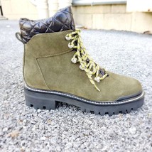 Marc Fisher women&#39;s innie hiking boot in Dark Green Suede - $71.00