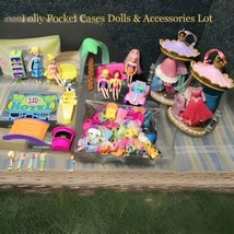 Vintage Bluebird Polly Pocket Dolls Cases &amp; Accessories Mixed Era Lot - £221.82 GBP