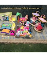 Vintage Bluebird Polly Pocket Dolls Cases &amp; Accessories Mixed Era Lot - £229.07 GBP