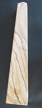Natural Solid Stone Beige Rhyolite 4-Sided Obelisk 16 1/8&quot; x 3 1/4&quot; x 3 1/4&quot; - £117.98 GBP