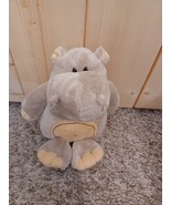 Animal Alley Hippo Hippopotamus 9&quot; Plush Stuffed Animal 2008 Geoffrey To... - £4.59 GBP