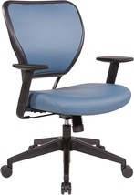 Office Star 55 Series Air Grid Back Adjustable Manager&#39;s Task Chair with Lumbar - £328.69 GBP