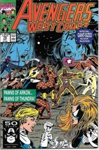 Avengers West Coast Comic Book Vol. 2 #75 Marvel 1991 FINE+ - £1.96 GBP