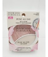 NEW Physicians Formula Rosé All Day Set &amp; Glow Powder Britening Rose 171... - €7,88 EUR