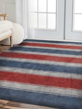Glitzy Rugs UBSL00204L03X03A17 9 x 12 ft. Hand Knotted Gabbeh Wool Contemporary  - £350.55 GBP