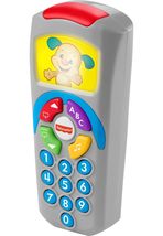 Fisher-Price Laugh &amp; Learn Baby Learning Toy, Sis&#39;s Remote Pretend TV Co... - £10.83 GBP